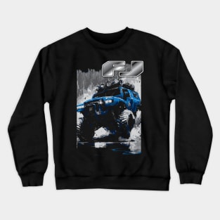 FJ Cruiser Blue Crewneck Sweatshirt